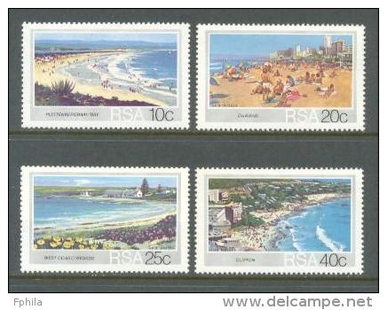 1983 SOUTH AFRICA TOURISM - BEACHES MICHEL: 638-641 MNH ** - Ungebraucht