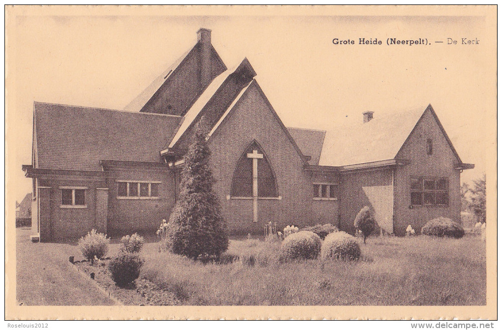 NEERPELT : Grote Heide - De Kerk - Neerpelt