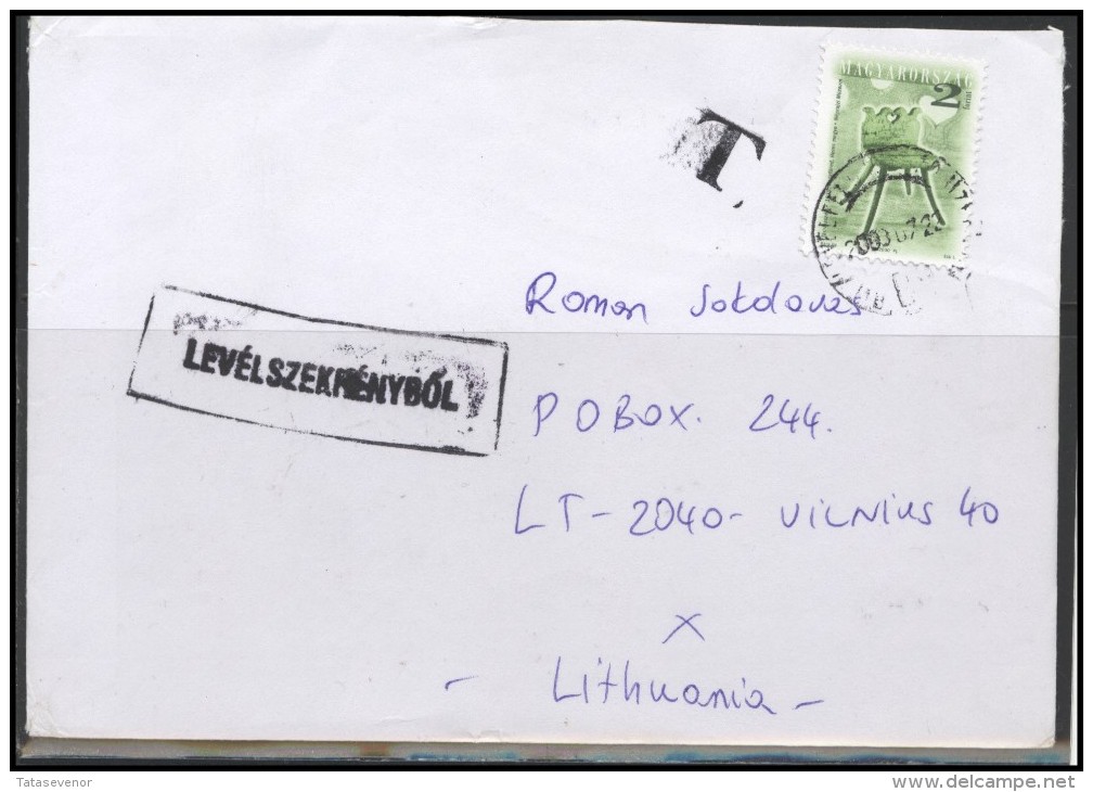 HUNGARY Magyar Brief Postal History Envelope HU 024 Crafts - Brieven En Documenten