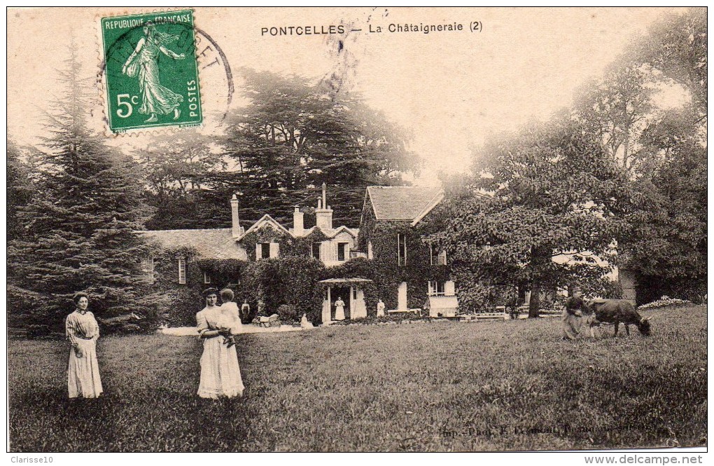 95 Pontcelles La Chataignerie Animée - Pontcelles