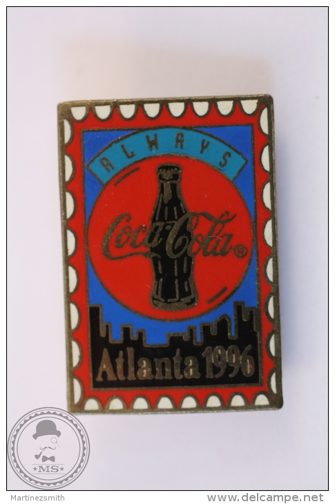 Always Coca Cola Atlanta 1996 Olympic Games - Pin Badge #PLS - Coca-Cola
