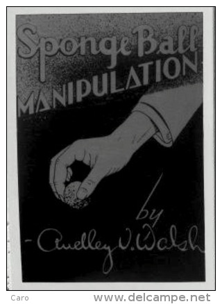 Walsh, Audley: Sponge Ball Manipulation (magie, Prestidigitation, Illusionnisme) - Autres & Non Classés