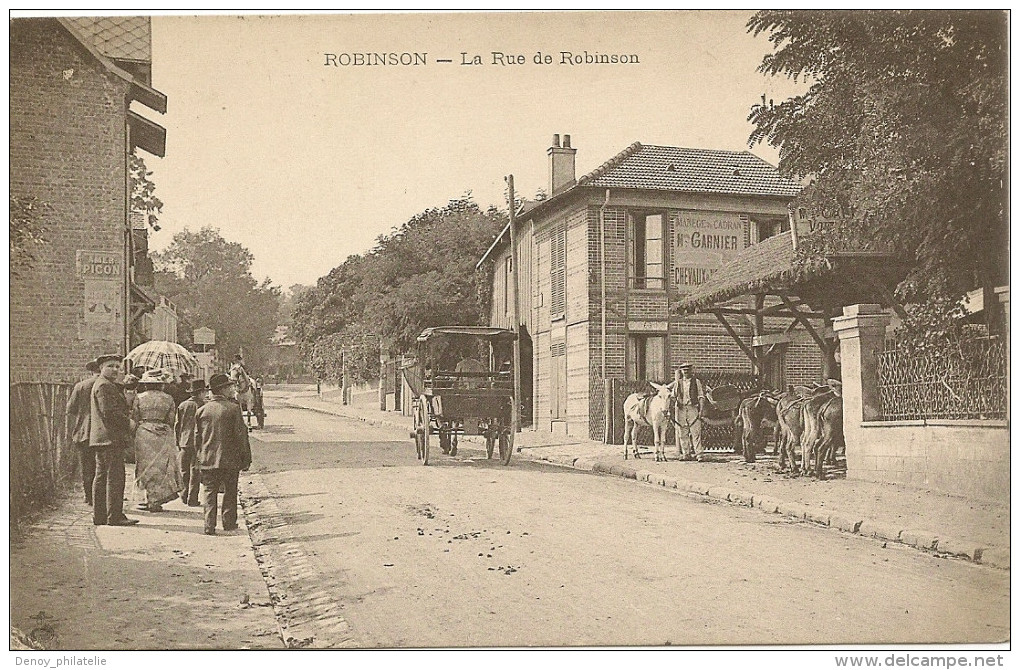 92 Robinson - La Rue De Robinson - Ecrite En 1904 - - Sceaux