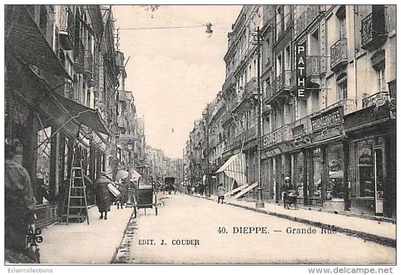Dieppe    76     Grande Rue  Magasins. Phonographes - Dieppe