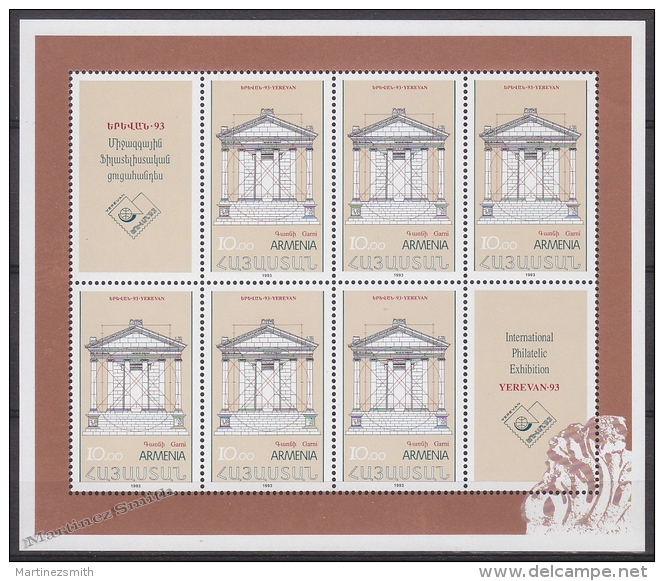 Armenia - Armenie 1993 Yvert BF 2, International Phialtelic Expo. Erevan &acute;93 - MNH - Armenia