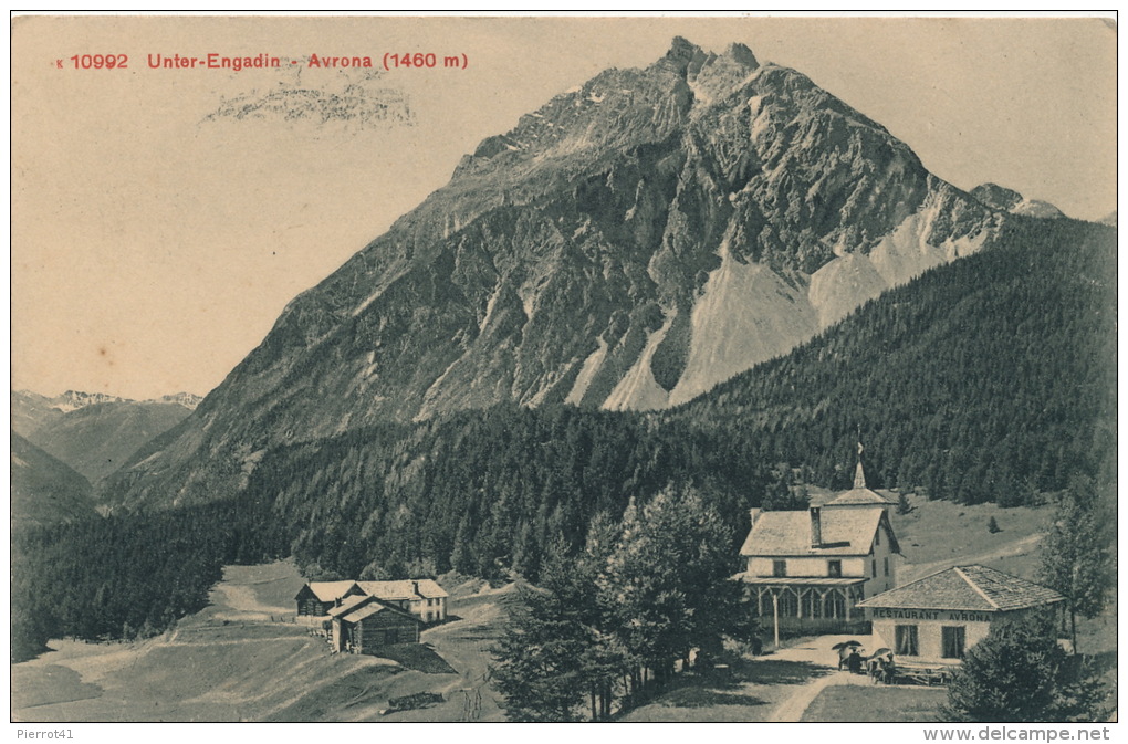 SUISSE - Unter - Engadin - AVRONA - Tinizong-Rona