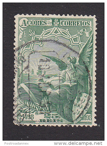 Azores, Scott #96, Used, Vasco Da Gama Series, Issued 1898 - Azoren