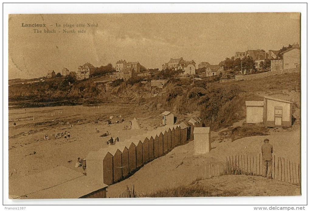 Ref 192 - LANCIEUX - La Plage Côté Nord (1933) - Lancieux