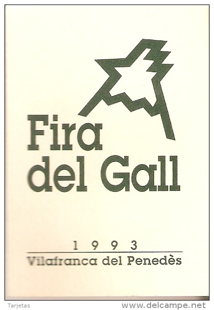 PIN DE LA FIRA DEL GALL AÑO 1993 (GALLO-COQ) - Animales