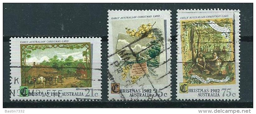 1982 Australia Complete Set Christmas,kerst,noël,weihnachten Used/gebruikt/oblitere - Gebruikt