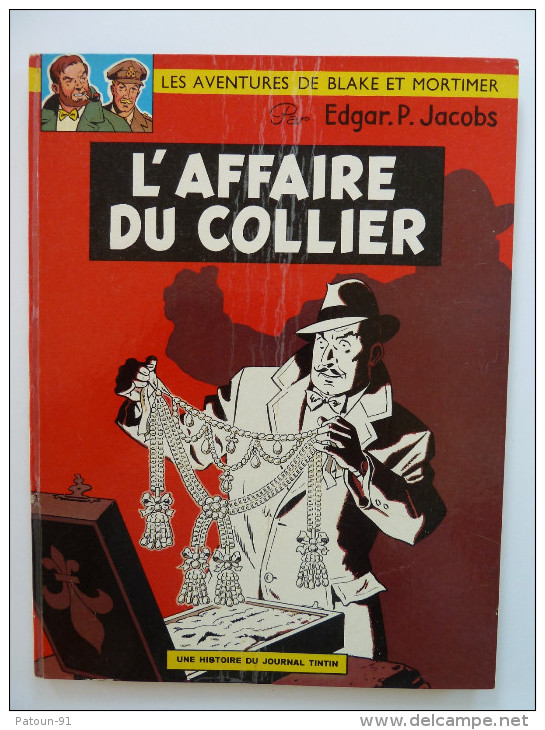 Blake Et Mortimer, L'affaire Du Collier,  En EO 1967 Lombard BE+ - Blake Et Mortimer