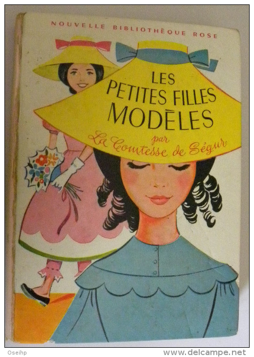 LES PETITES FILLES MODELES Comtesse De Ségur Illustrations A. Pecoud  - Bibliothèque Rose - Bibliotheque Rose