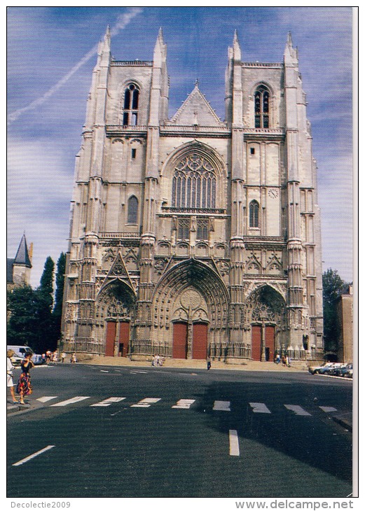 BF13313 Nantes Catehdralest Pierre  France Front/back Image - Nantes