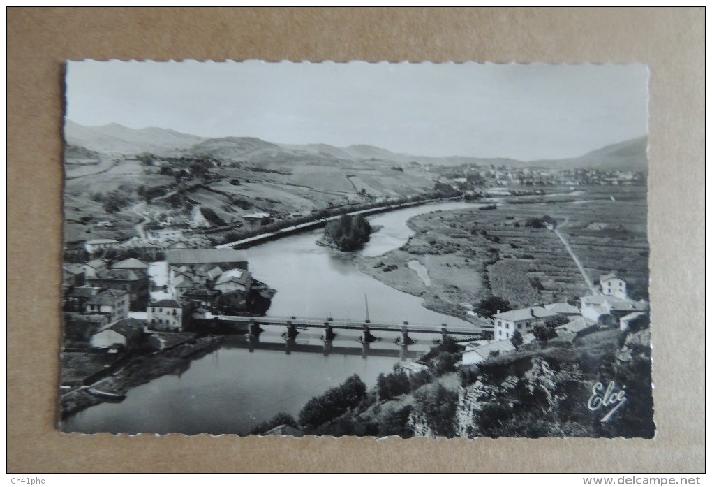 BEHOBIE LA BIDASSOA LE PONT INTERNATIONNAL L ILE AUX FAISANS ET BEHOBIA - Béhobie