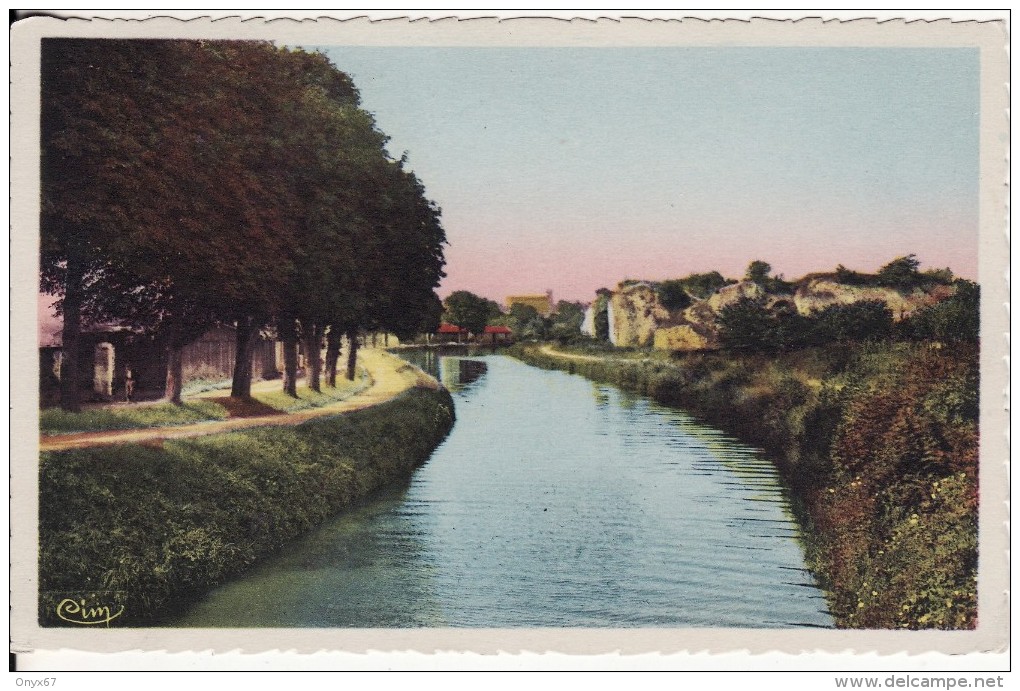 HAM (Somme)  Canal Et Ruines Du Château - VOIR 2 SCANS - - Ham