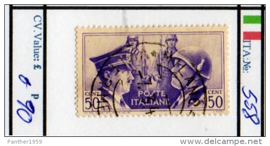 ITALY: KINGDOM#  COMMEMORATIVES BEFORE 1950 (ITA 260-1 (7) - Usati