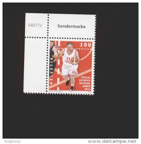 Schweiz **    2344 Sport  Neuheiten  Mai 2014  Eckrand  Ungefaltet - Unused Stamps