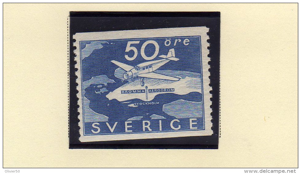 Suède (1936)  - "Aéroport De Bromma" Neufs* - Ungebraucht