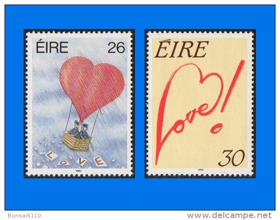 IE 1990-0002, Greetings Stamps, Set (2V) MNH - Neufs