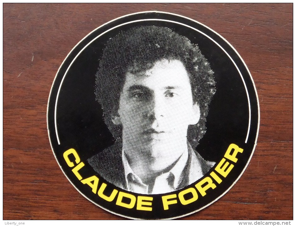 CLAUDE FORIER ( Zie Foto Voor Détail ) Zelfklever Sticker Autocollant ! - Publicidad