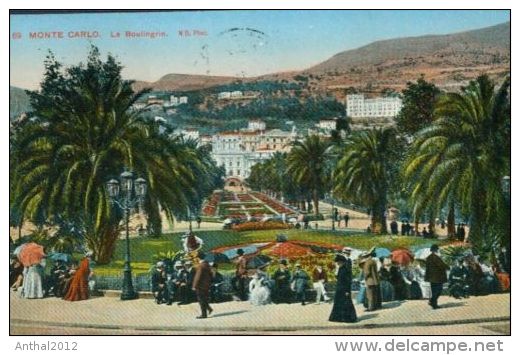 Monaco Monte Carlo Le Boulingrin Personen 15.3.1911 Menton Nach Rotterdam - Hotels