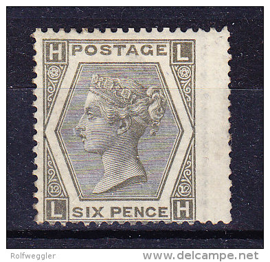 1873  SG 125* Queen Victoria 6 D. Grey - Nuevos