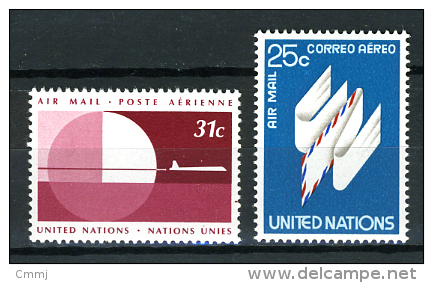 1977 - U.N. OFFICES IN NEW YORK - ONU UFFICIO DI NEW YORK - Catg. Unif. 22/23 - MINT - MNH (PGS01062011) - Luftpost