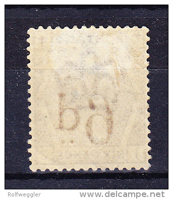 1883 SG 156 * Queen Victoria 6 D. On 6 D. Lilac - Unused Stamps