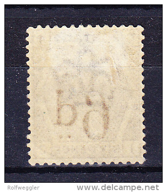 1883 SG 156 * Queen Victoria 6 D. On 6 D. Lilac - Ongebruikt