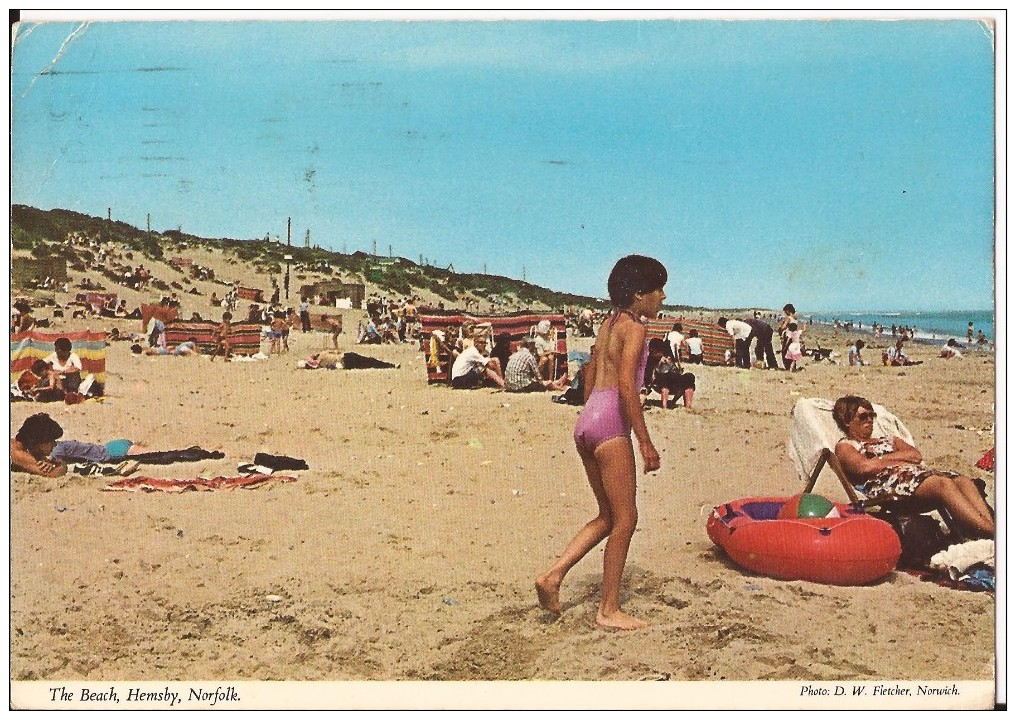 The Beach, Hemsby, Norfolk - 1986 - Autres & Non Classés