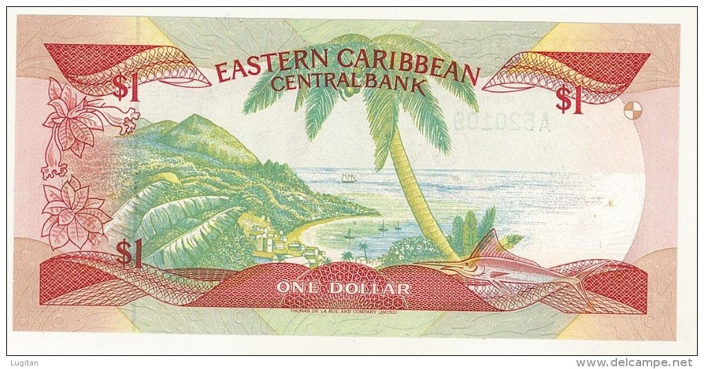 1$ DOLLARO  East Caribbean Dollar - UNC - XXF - Caraïbes Orientales