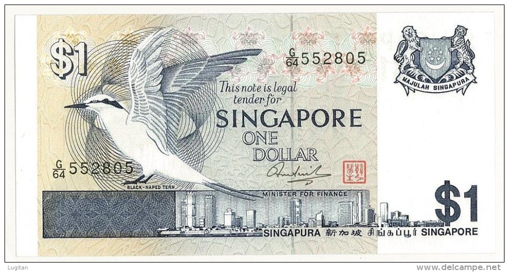 1$ DOLLARO SINGAPORE Dollar - UNC - XXF - Singapore