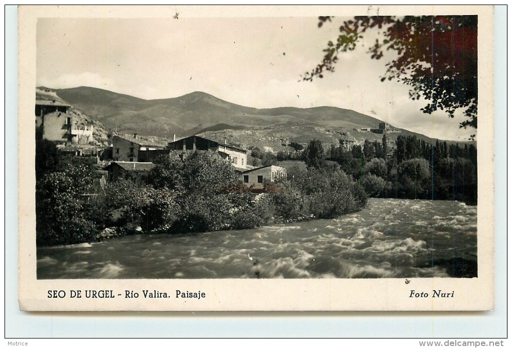 SEO DE URGEL - Rio Valira. Paisage. - Lérida