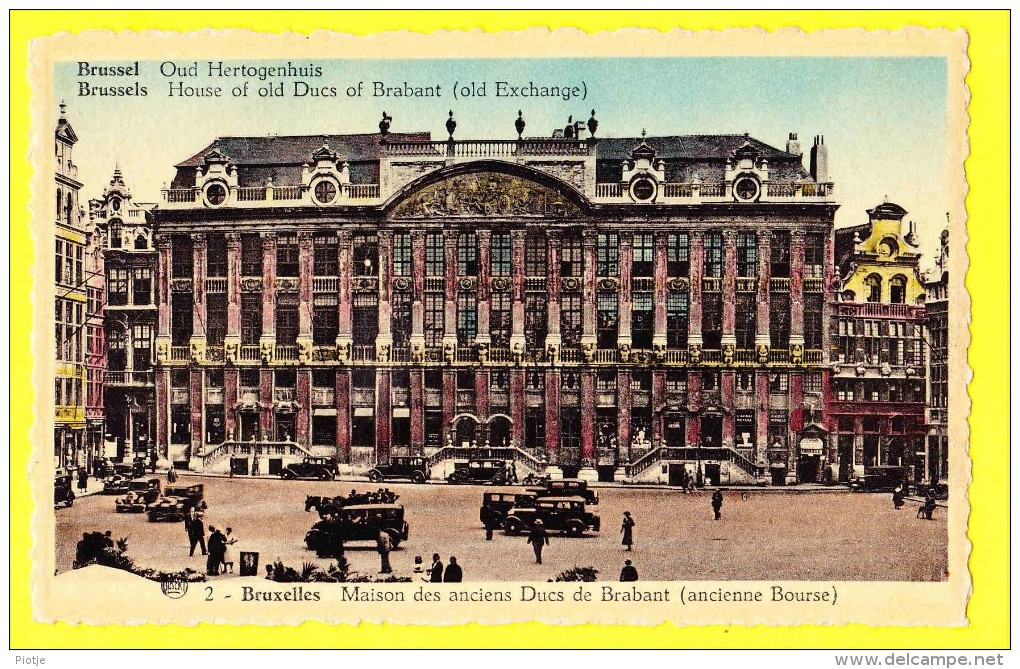 * Brussel - Bruxelles - Brussels * (Albert, Nr 2) Maison Des Anciens Ducs De Brabant, Oldtimer, Grand'Place, Voiture - Brussel (Stad)