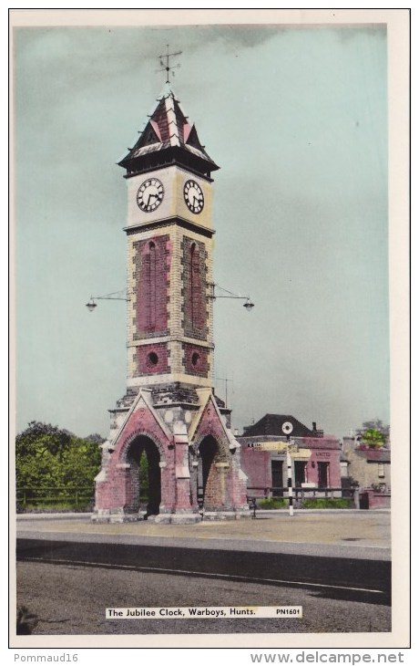 CPSM The Jubilee Clock, Warboys, Hunts - Photographie - Huntingdonshire