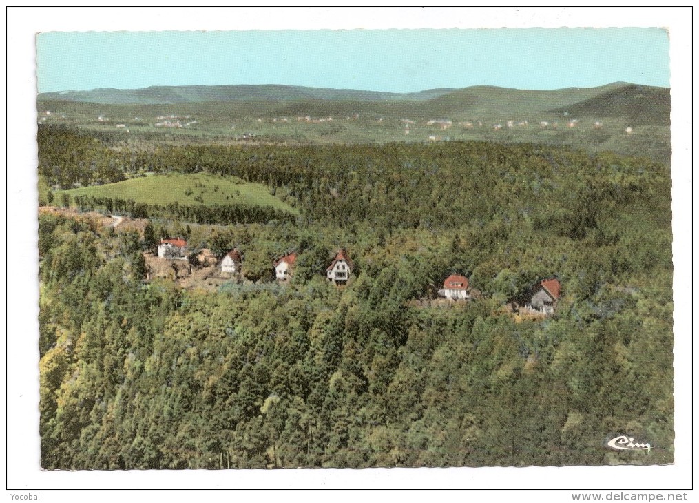 CP, 68,TROIS-EPIS, Station Touristique, Alt. 700 M, Vue Générale Aérienne, Vierge - Trois-Epis