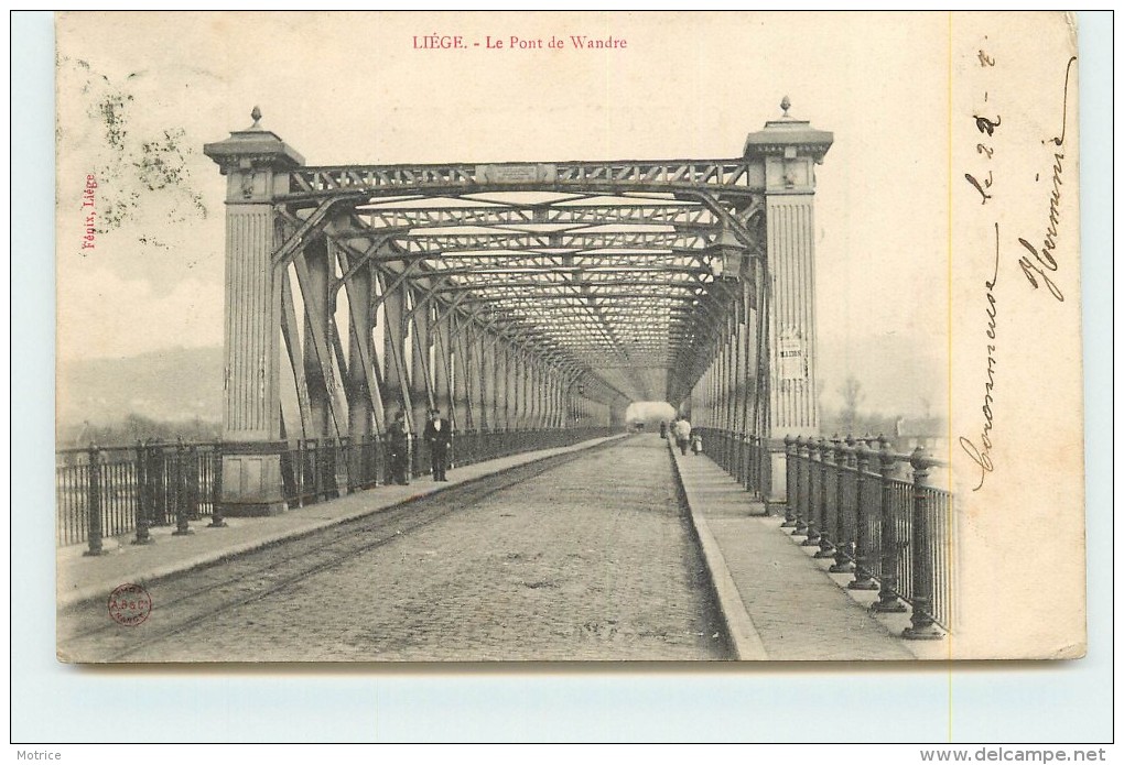 LIEGE  - Le Pont De Wandre. - Liege