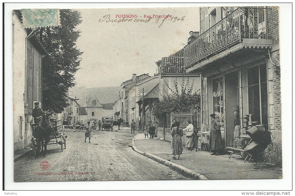 POISSONS (52) Rue Principale - Poissons
