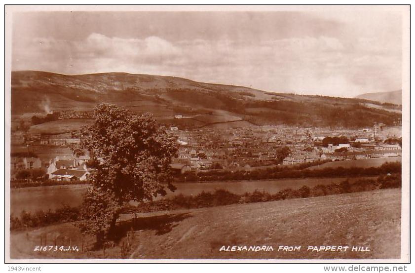 C 10312 - ALEXANDRIA From Pappert Hill - Ecosse - Belle CPA - - Dunbartonshire