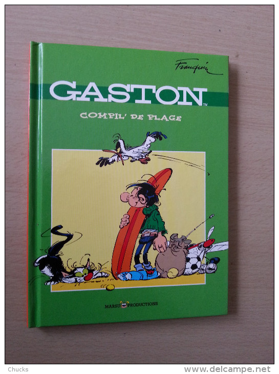 Gaston Lagaffe Compil’ De Plage édition Publicitaire Total Petit Format - Gaston