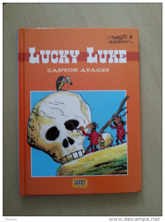 Lucky Luke Canyon Apache édition Publicitaire Total Petit Format - Lucky Luke