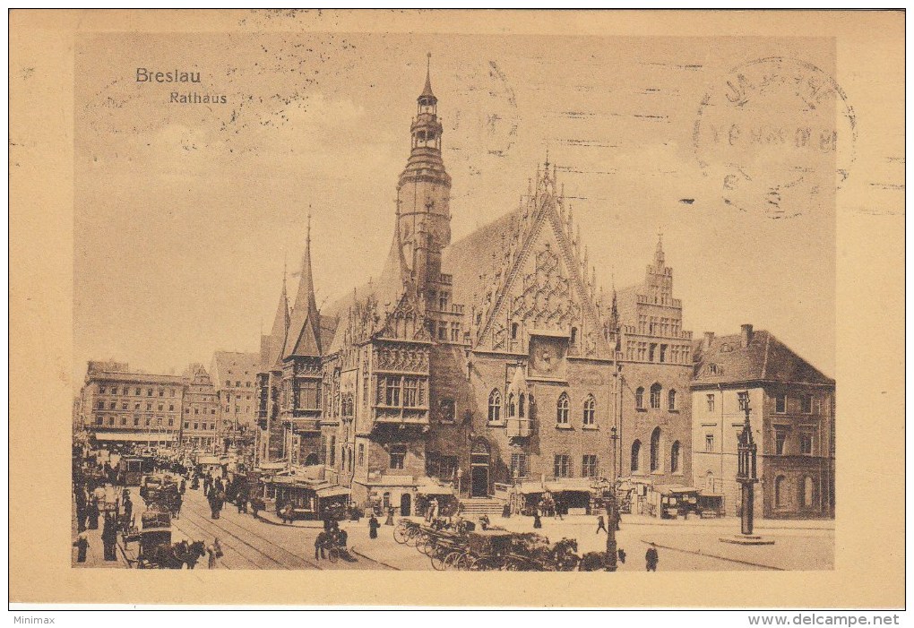 Breslau - Rathaus - 1925 - Ehemalige Dt. Kolonien