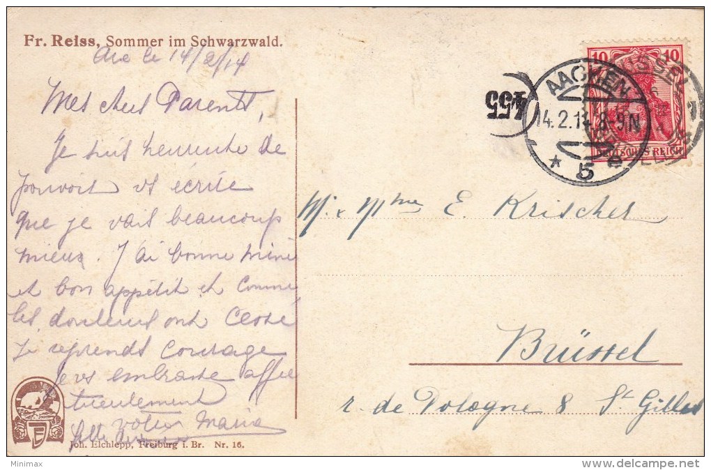Sommer Im Schwarzwald - 1914 - Gutach (Schwarzwaldbahn)