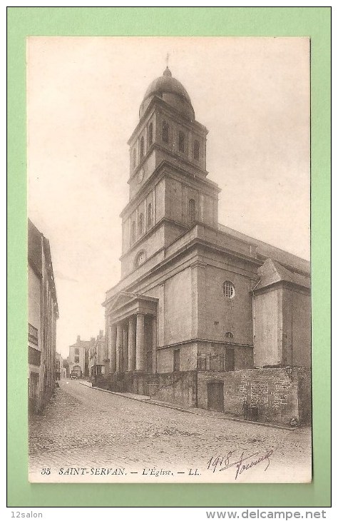 Lot 13 35 SAINT SERVAN Eglise - Saint Servan