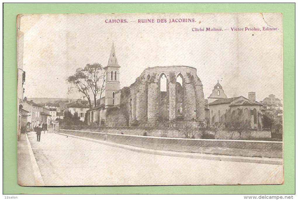 Lot 102 46 CAHORS Ruine Des Jacobins - Cahors