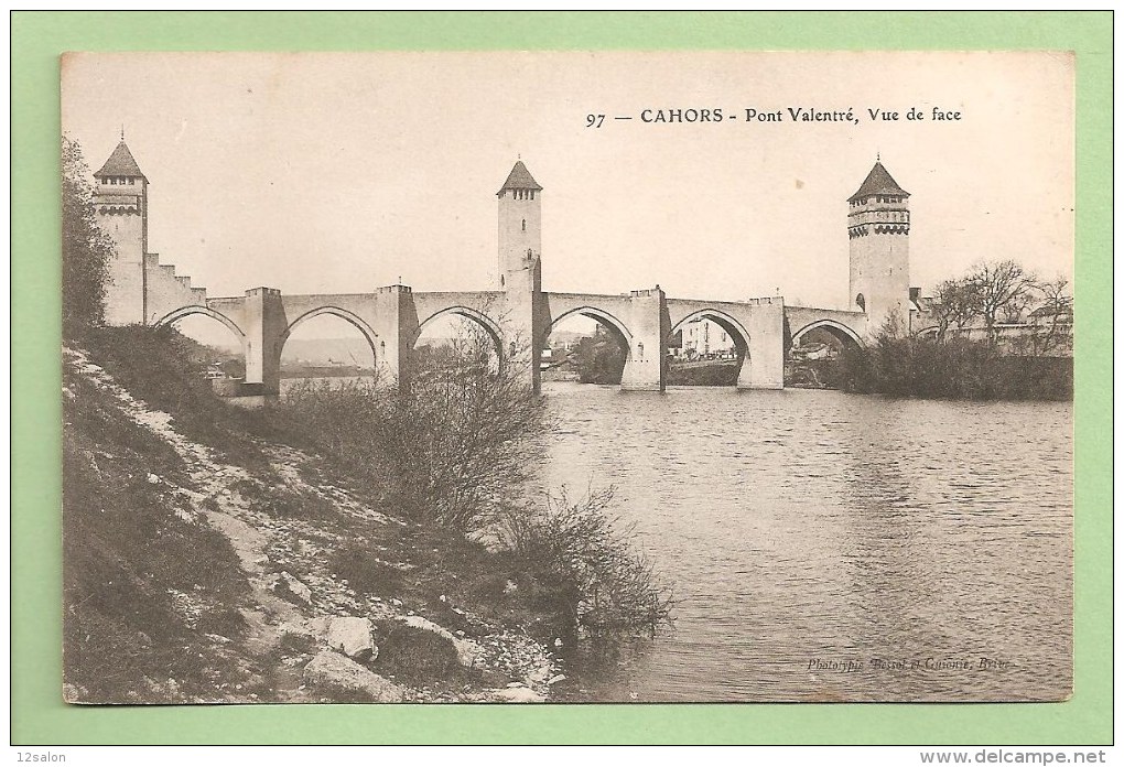 Lot 104 46 CAHORS Pont Valentré - Cahors