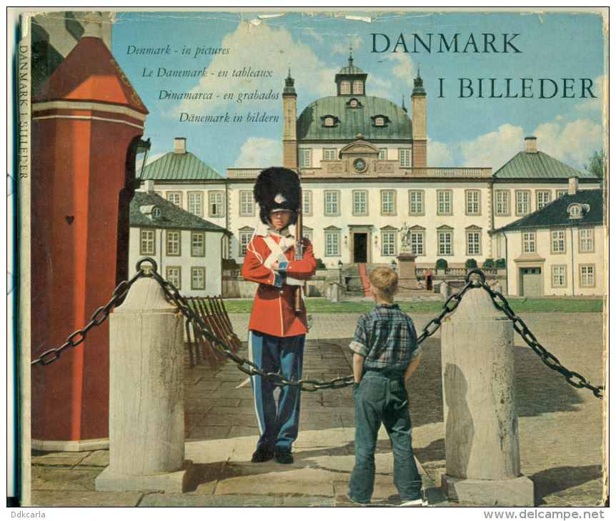 Danmark I Billeder - 5 Talig Boek - Dänemark In Bildern - Size 20 Cm X 24 Cm - Langues Scandinaves