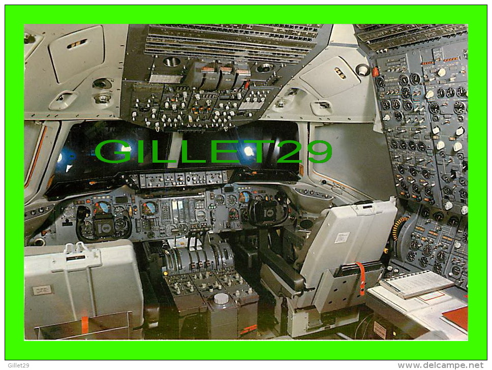 AVIONS - SWISSAIR AIR LINES - COCKPIT, DC-10 - PHOTOGLOB AG - - 1946-....: Moderne