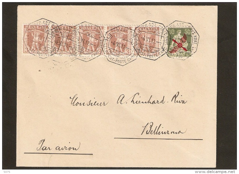 4.VI.1919 Poste De Campagne No2 Sur Lettre - Autres & Non Classés