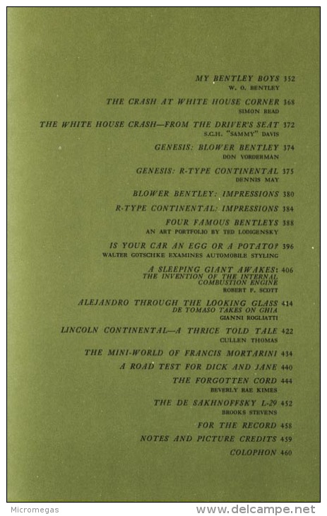 Automobile Quarterly - 6/4 - 1968 - Transportation